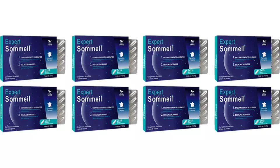 Pack de 15 à 120 gélules Expert Sommeil Nov'santé - Image 4