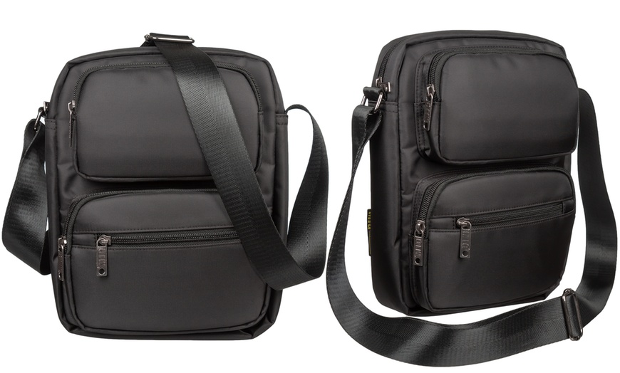 Image 3: MIG Men's Adjustable Shoulder Bag