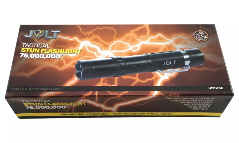 Streetwise Security JOLT Police Tactical 75,000,000 Volt Stun Gun and Flashlight - Second Medium
