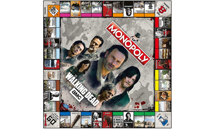 Image 2: The Walking Dead Monopoly