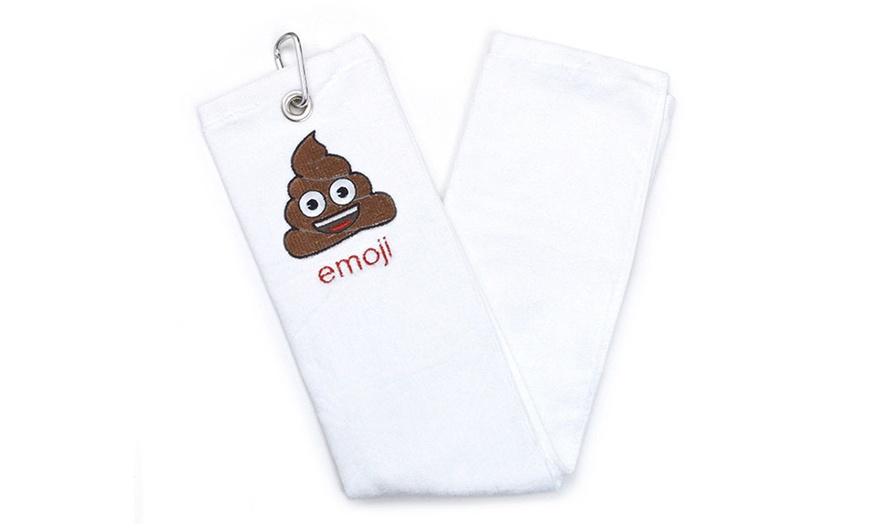 Image 4: Emoji Poop Golf Set 