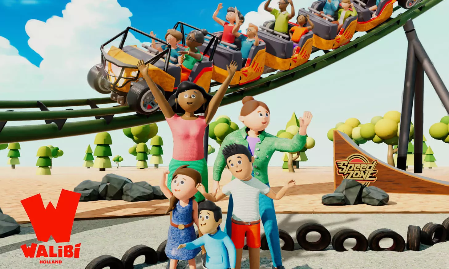 Tageskarte für den Freizeitpark Walibi Holland (32% sparen) - Primary Image