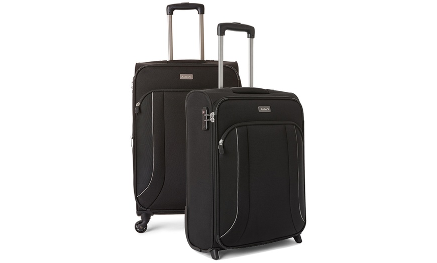 Image 9: Antler Three-Piece Suitcase Set