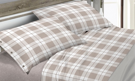 Completi lenzuola in cotone, disponibili in 5 dimensioni e varie fantasie