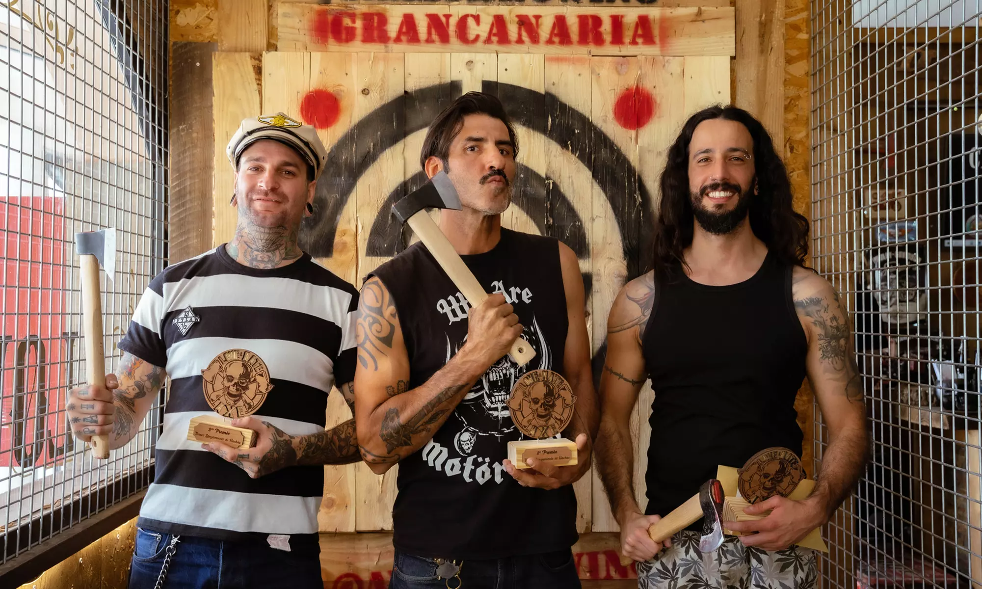 Sesión de 60 minutos de lanzamiento de hachas para 2 o 4 personas