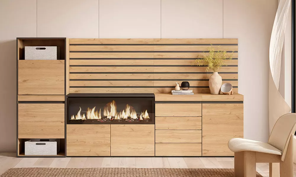 Scarpiera, Credenza, Camino elettrico