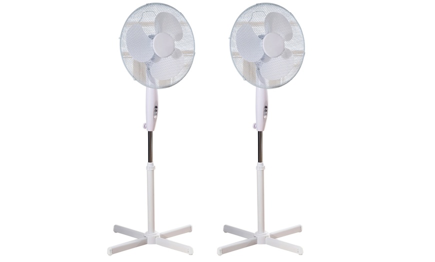 Image 2:  Fine Elements 16" Pedestal Fan