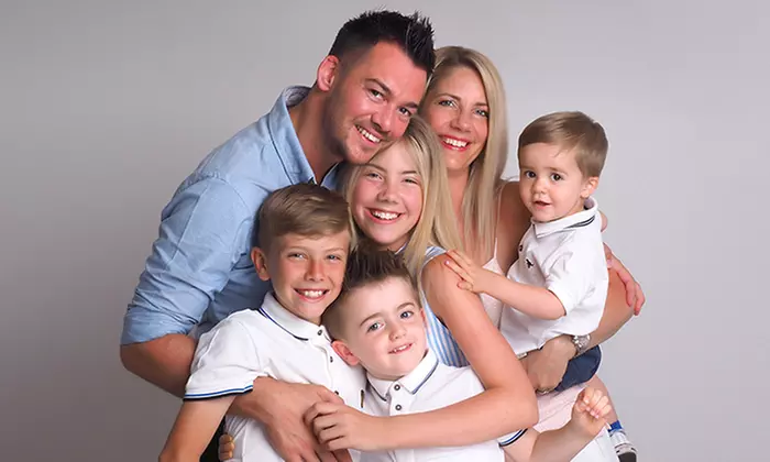 Family Photoshoot With Prints