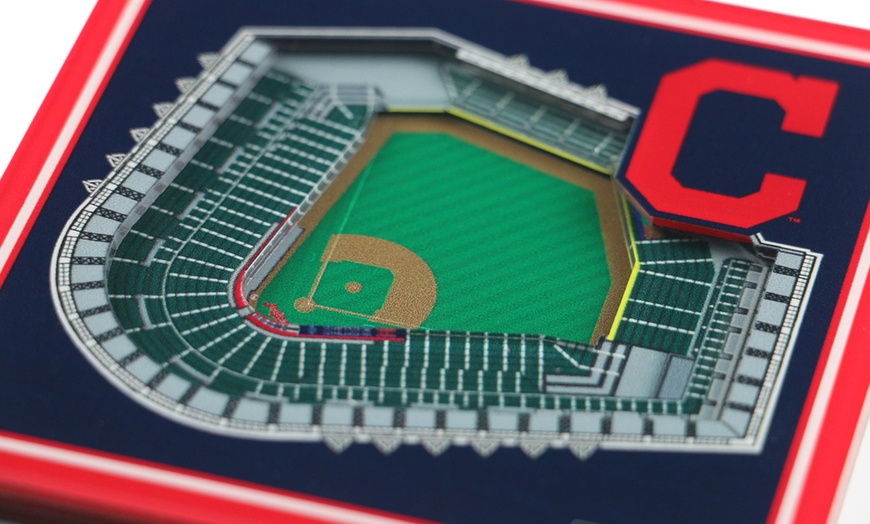 YouTheFan MLB 3D StadiumViews Coaster Set (2-Pack) | Groupon