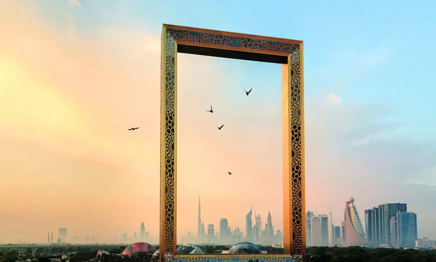 Image 8: Visit Dubai Frame w/ Lost Chamber Aquarium, Dubai Aquarium & IMG World