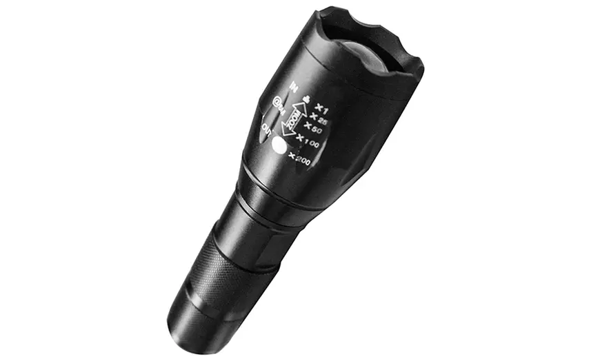 Image 4: Torche en métal multi-fonction