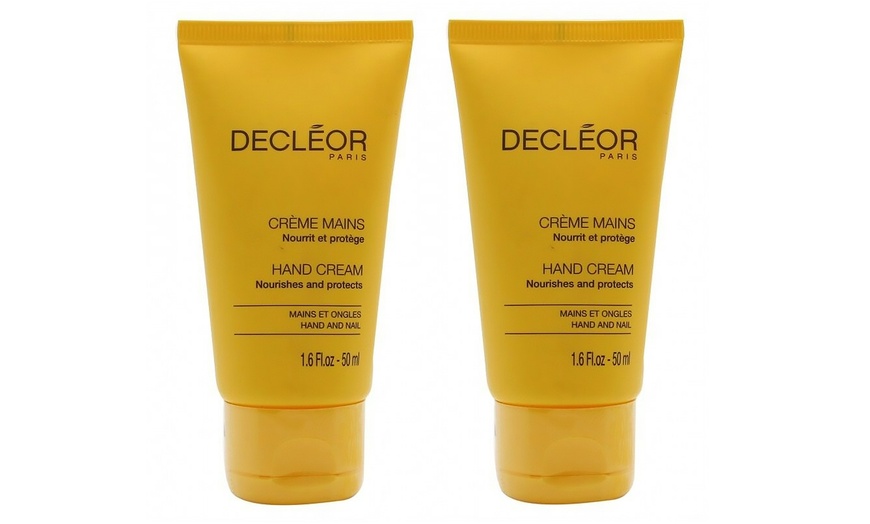 Image 1: Decleor Hand Cream 50ml Two-Pack