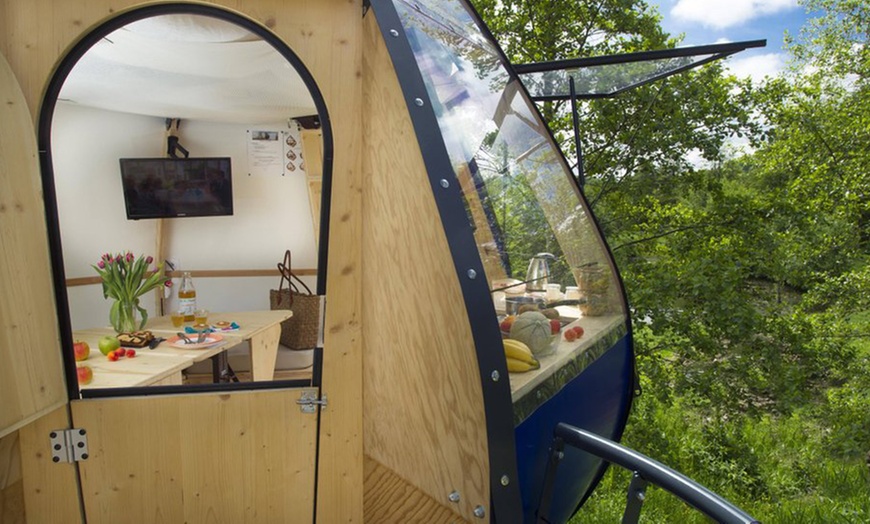 Image 6: Hauts-de-France : 1 à 2 nuits en cabane "goutte d'eau" ou en roulotte