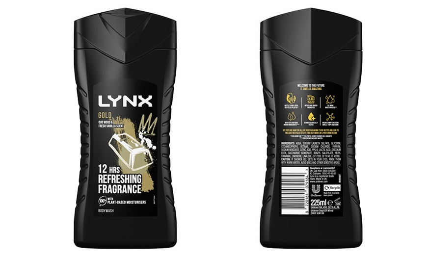 Image 21: Up to 12 225ml Bottles of Lynx Shower Gel