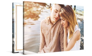 Up to 85% Off a Custom Canvas Print from CanvasOnSale