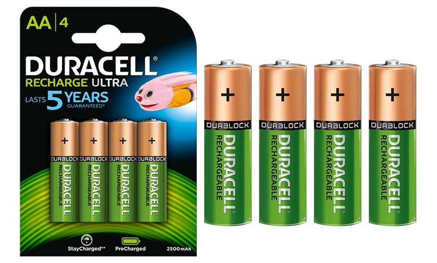 Image 4: Duracell Rechargeable Batteries