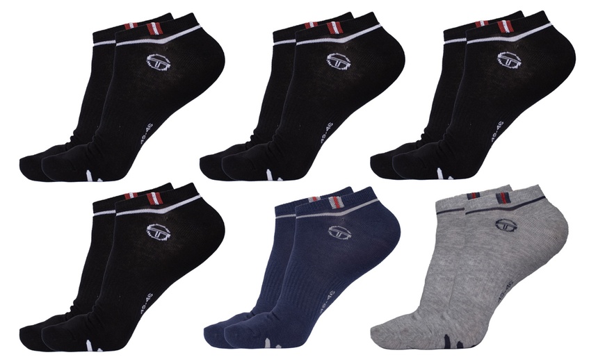 Image 3: 6er- oder 12er-Pack Sergio Tacchini Sneaker-Socken