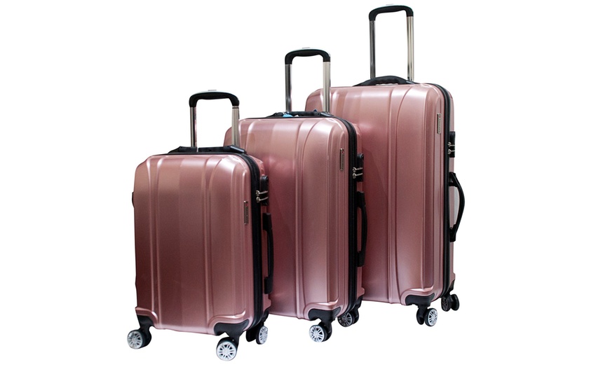 Image 10: Hard Cover Luggage Set 