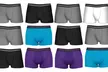 Pack de 12 boxers pour homme de Marginal - Second Medium