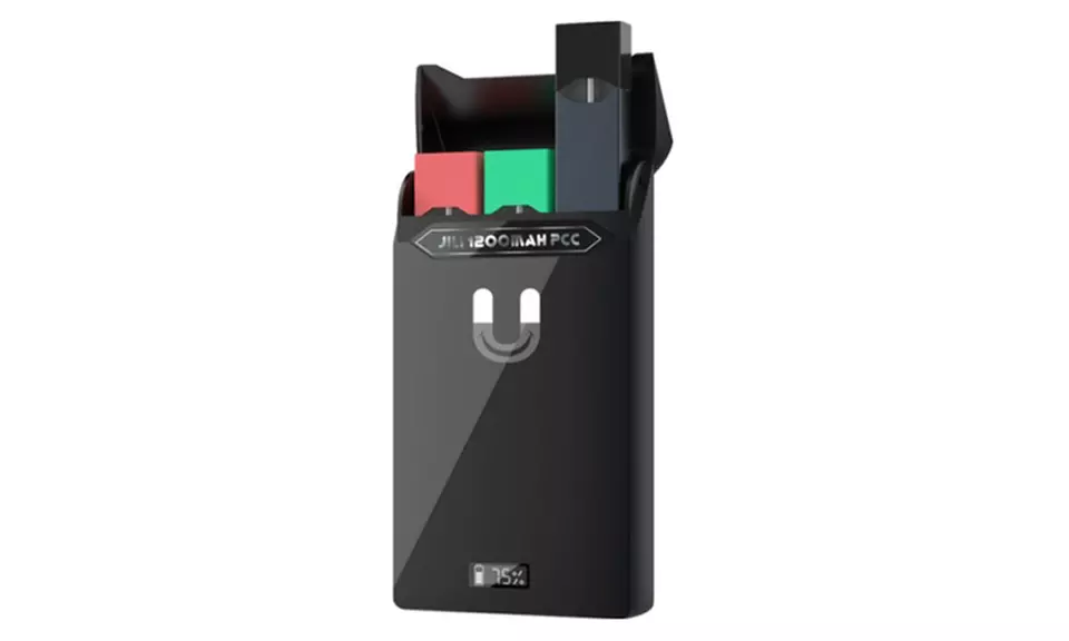 Jill Box Charger Power Bank and Pod Holder Compatible with JUUL Vape Pen Devices - Second Medium