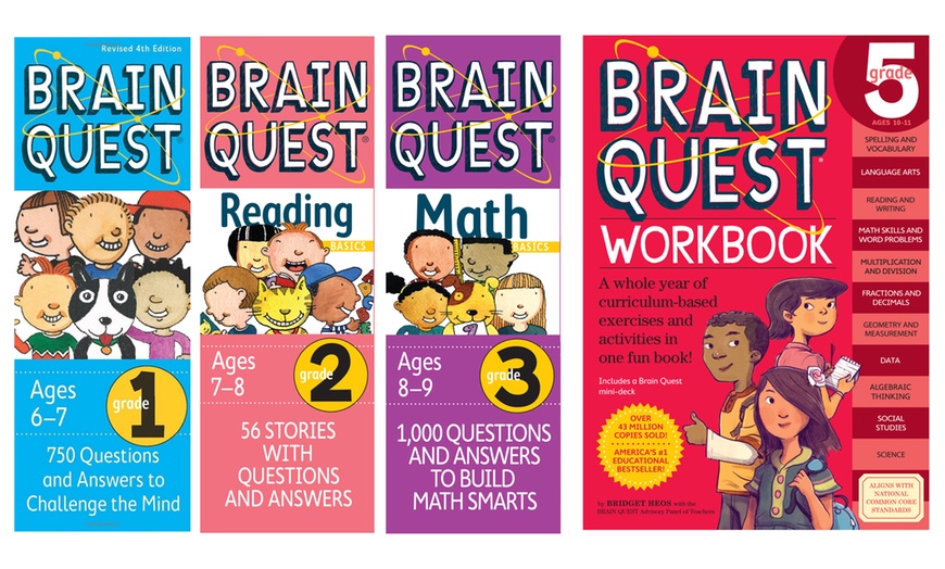 Image 1: Brain Quest Book and Workbook