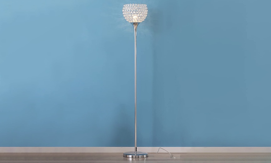 Image 2: HomCom Freestanding Floor Lamps