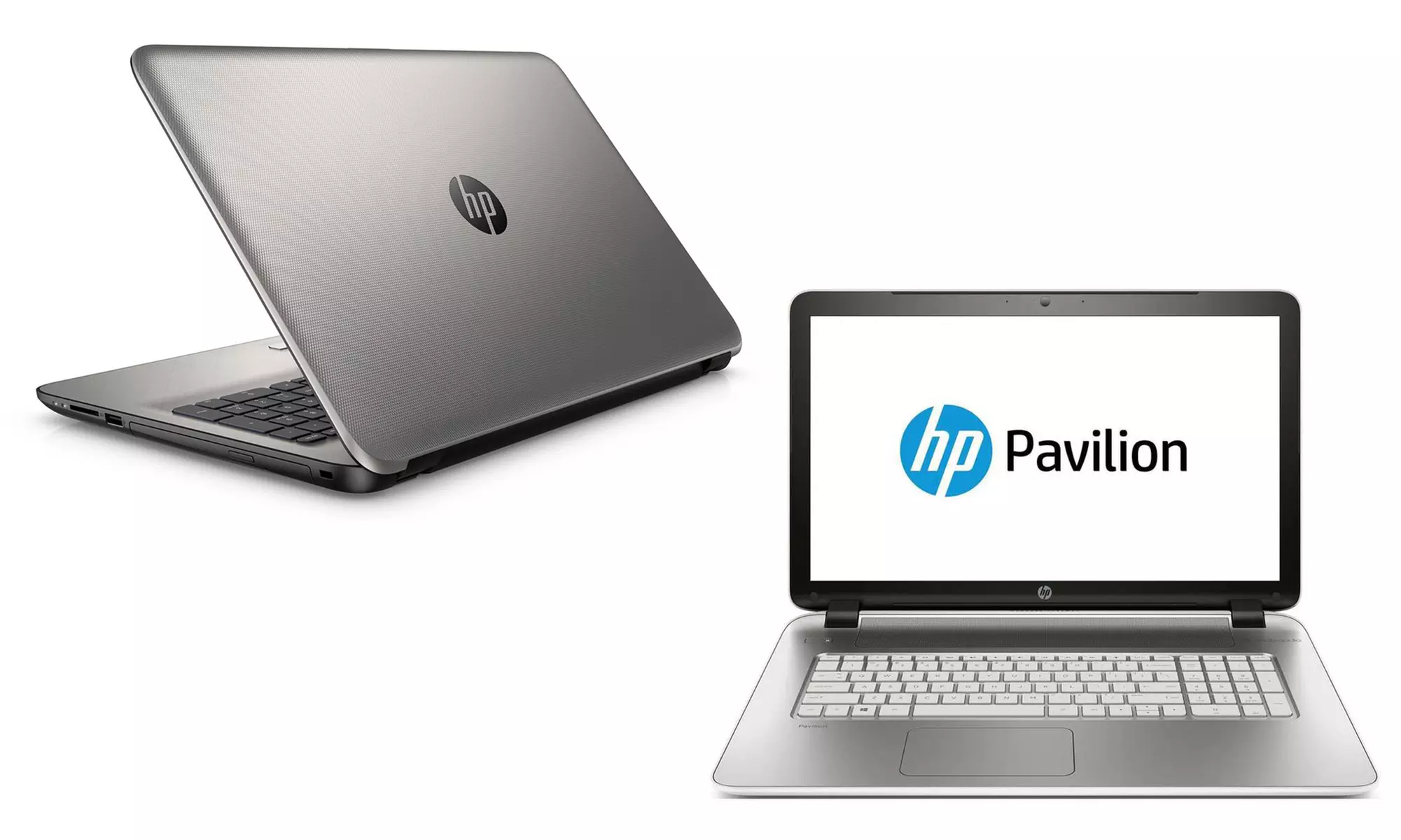 HP Pavilion 15.6" Laptop with 2.3GHz Intel Core i5-6200U Processor, 8GB RAM, and 1TB Hard Drive (Refurbished, Grade-A) - Primary Image
