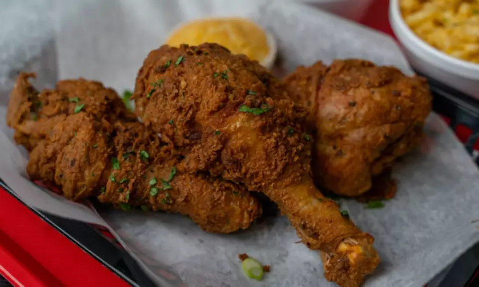 One or Two Combo Plates: Pork Chops, Baked Chicken, or Fried Drumsticks at My Wife Didn't Cook (Up to 31% Off) - Primary Image