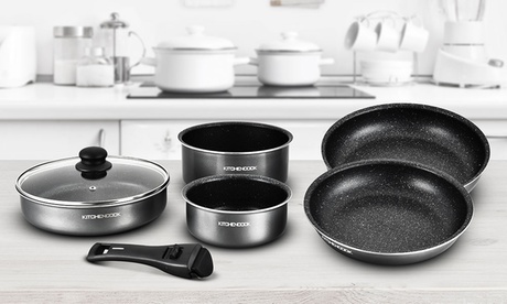 Batterie de cuisine amovible Flex 7 ou 8 pièces de KitchenCook