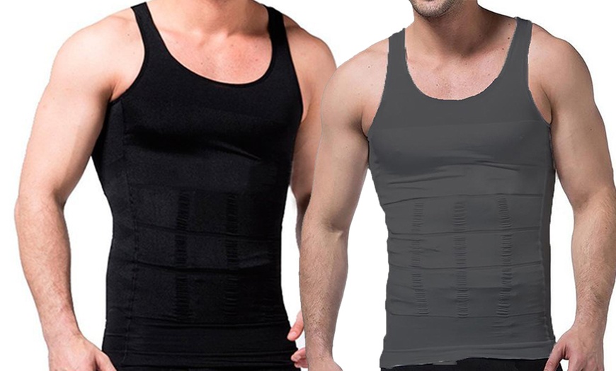 Image 10: Men's Shapewear Vest