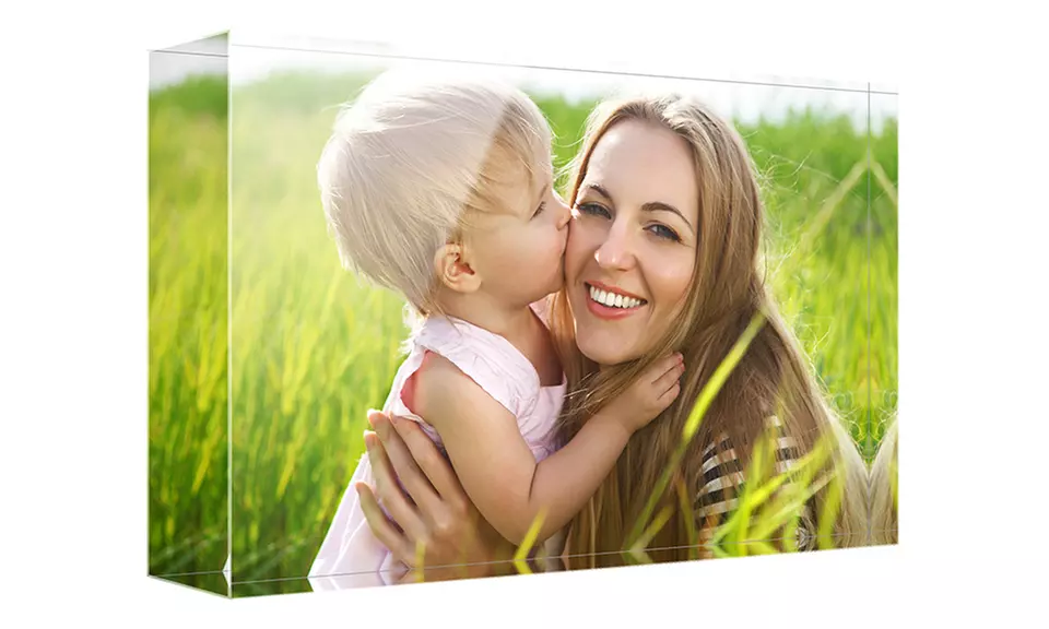 Personalized Acrylic Photo Block at Photo Gifts