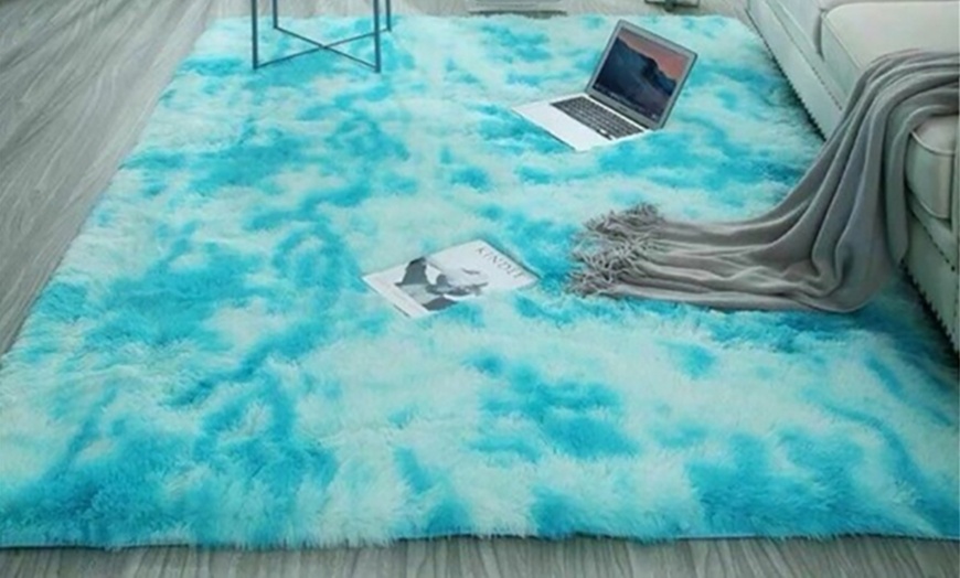 Image 9: Rectangular Faux Fur Carpet