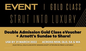 Event Cinemas: Gold Class Bundle