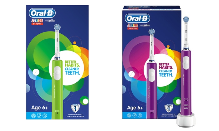 Oral-B Junior Electric Toothbrush | Groupon Goods