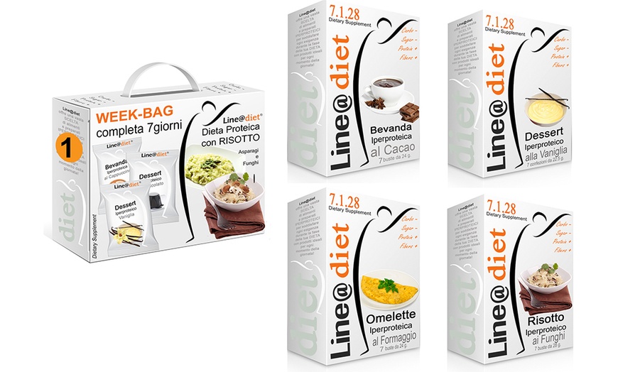 Image 3: Kit Dieta Proteica Line@ con risotto e pasta