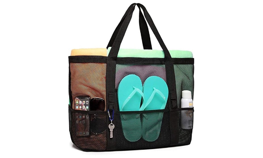 Image 2: Extra-Large Beach Bag