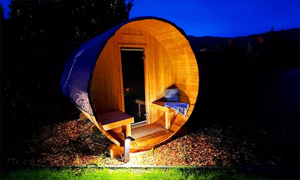 Übernachtung im Campingschlaffass inkl. Frühstück für 2 Personen