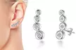 One or Two Pairs of Philip Jones Climber Earrings with Crystals from Swarovski® - Image 5