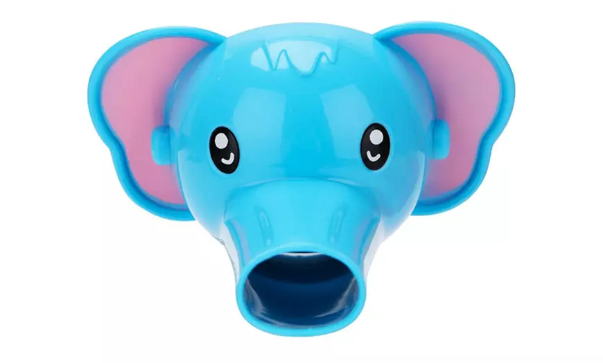 Image 12: 1 o 2 extensiones de grifo con forma de delfín, elefante o pato