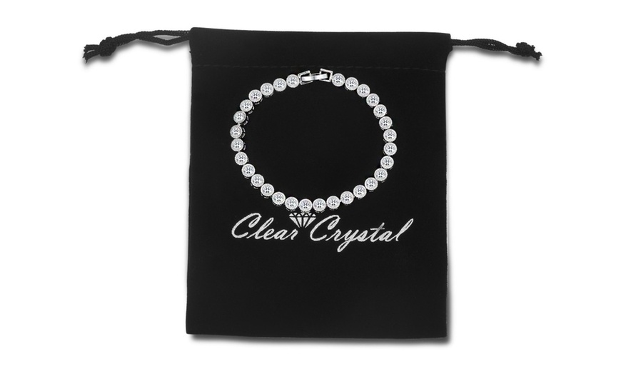 Image 2: Damen-Armband mit 29 Kristallen