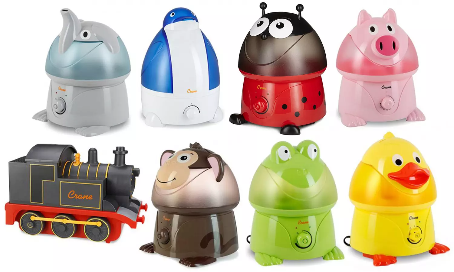 Crane Adorable Animal 1-Gallon Ultrasonic Cool Mist Humidifier - Primary Image