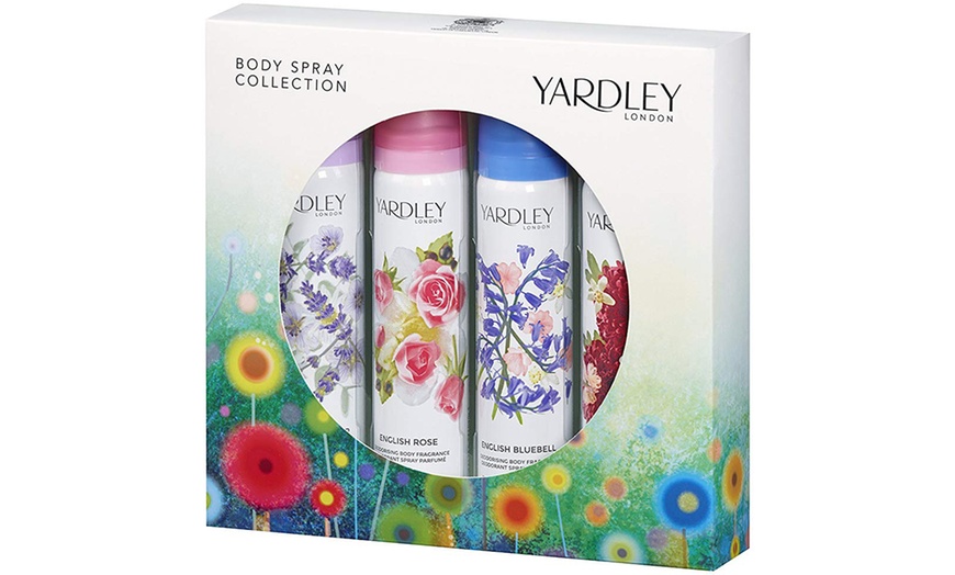 Image 1: Yardley Body Spray Collection