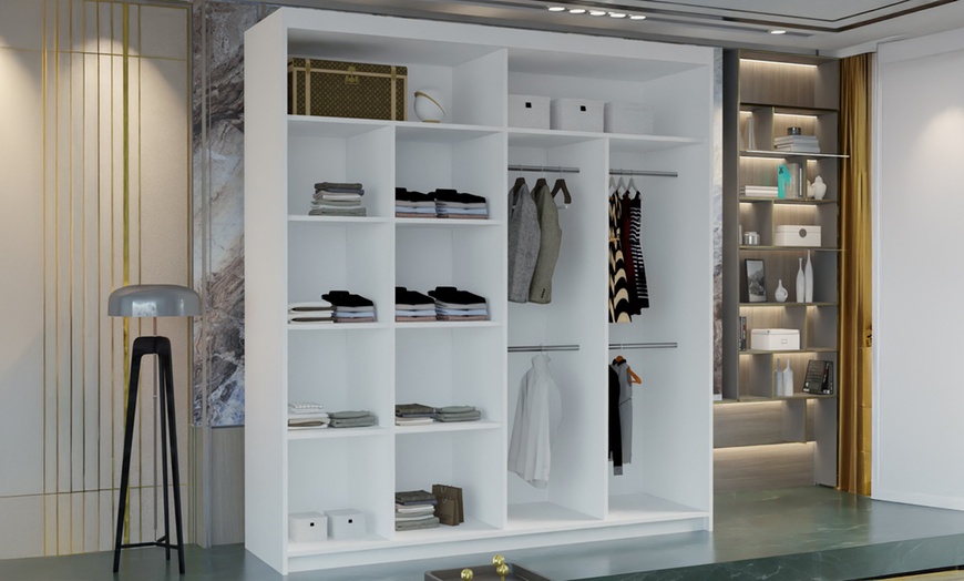 Image 4: Sliding Wardrobes 4 Montana Sliding Wardrobe with Mirror