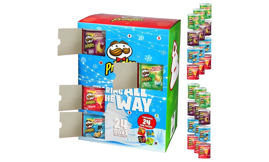 Image 9: 12- or 24-Day Pringles Advent Calendar