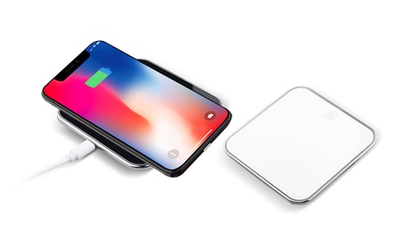 1 o 2 caricabatterie senza fili, con tecnologia Qi, disponibili in 2 colori