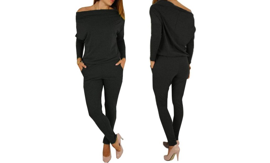 Image 4: Women's Off-Shoulder Celine Jumpsuits