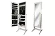 Table Top or Floor-Standing Jewellery Cabinet with Mirror - Image 3