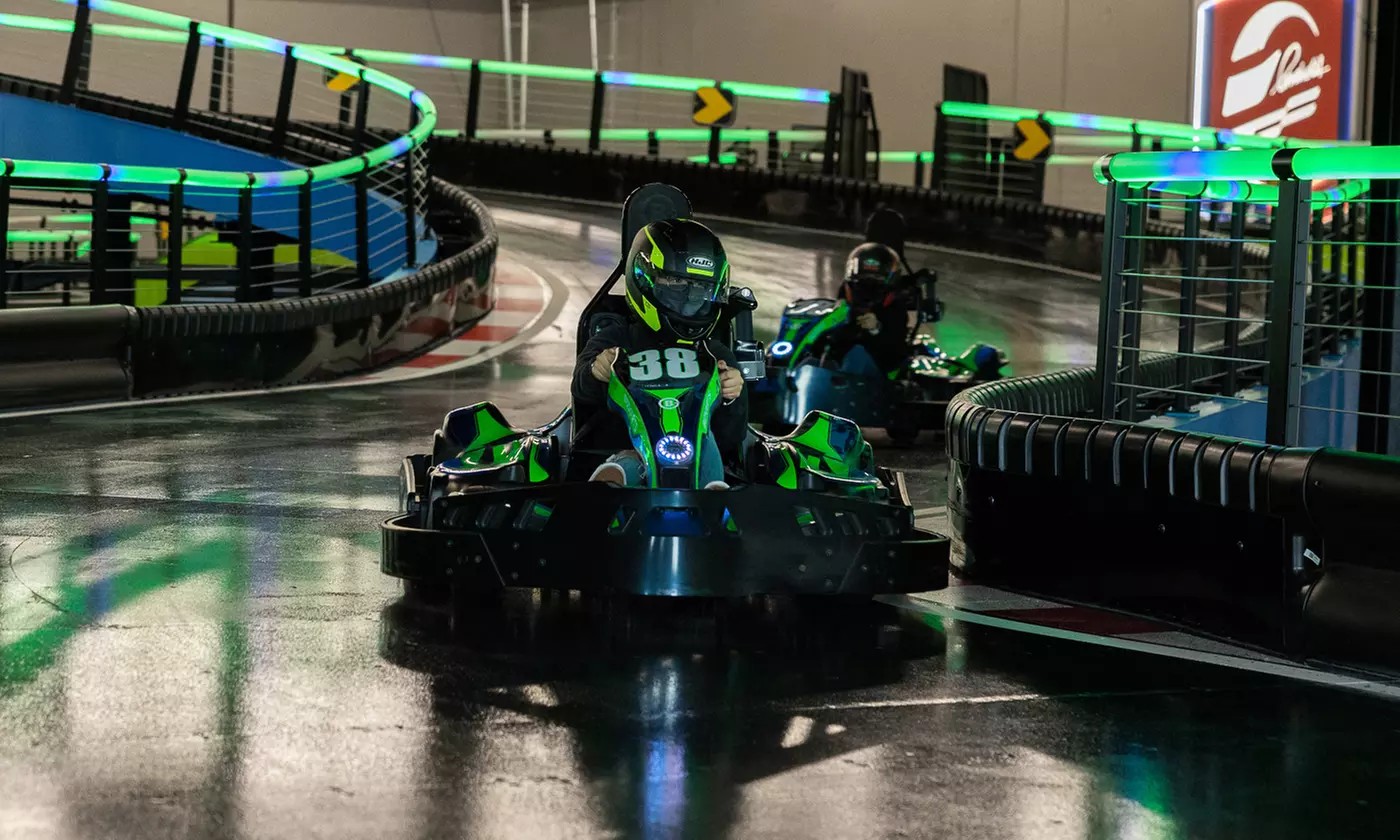 For One, Two or Four Karting and Attractions at Andretti Indoor Karting & Games - San Antonio (Up to 50% Off) - Primary Image