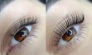 Sourcils restructurés et cils recourbés au salon Nina Beauty School (jusqu'à 59% de remise)