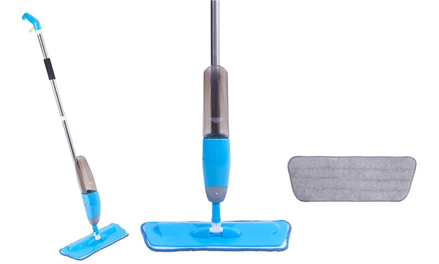 Image 8: Spray Mop with Microfibre Pad